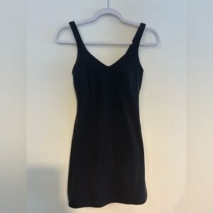 lululemon athletica Classic Black Mini Dress